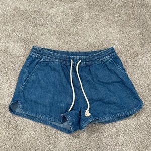 American eagle ( aerie collection) Jean/blue design, soft shorts.